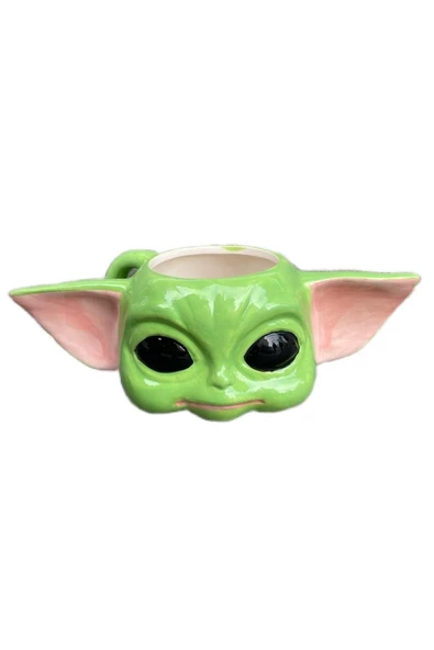 NETAVANTAJ Baby Yoda Özel Tasarım 3d Kupa Mug ürün görseli 1