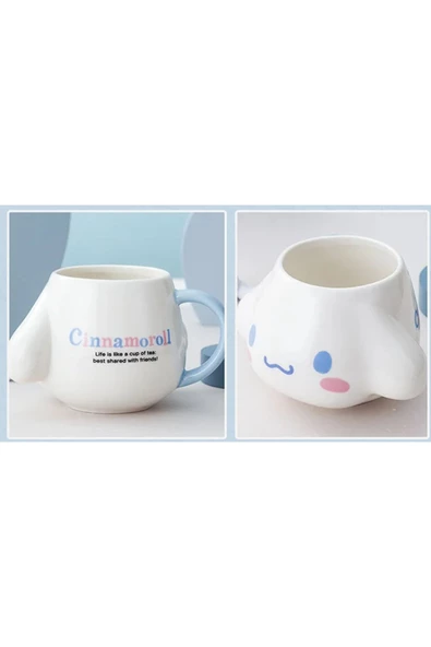 NETAVANTAJ Cinnamoroll Tasarımlı Kupa Bardak - Resim 4