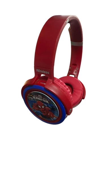 NETAVANTAJ Spiderman Örümcek Adam Kablosuz Bluetooth Katlanabilir Kulakü ürün görseli 1