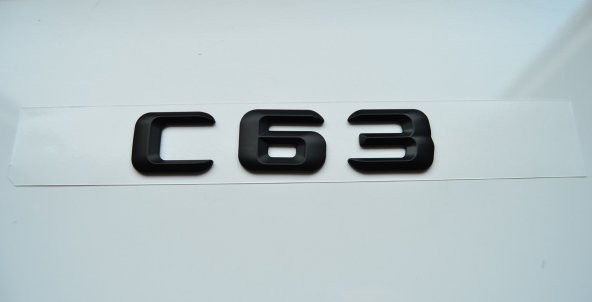 MERCEDES C63 YAZI SİYAH W205 ürün görseli 1