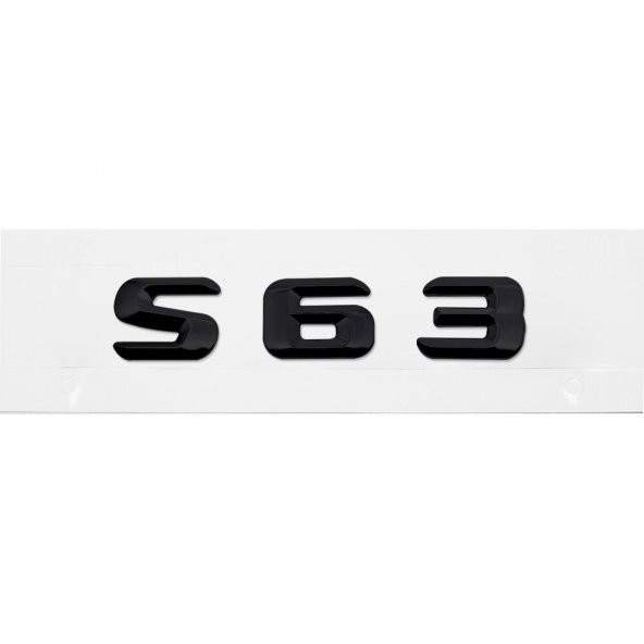 MERCEDES S63 YAZI SİYAH W222 ürün görseli 1