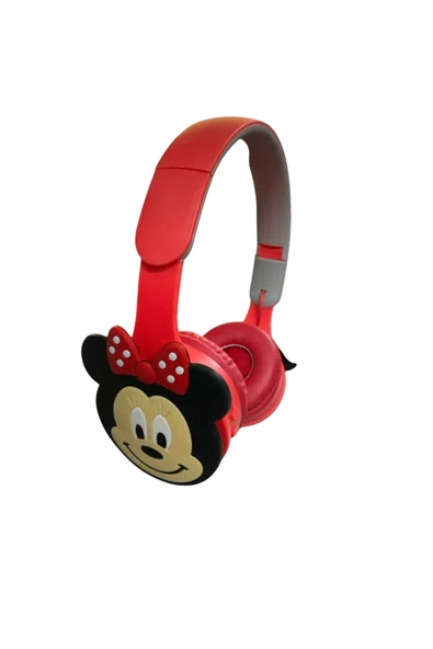 NETAVANTAJ Minnie Mouse Kablosuz Bluetooth Katlanabilir Kulaküstü Kulakl? ürün görseli 1