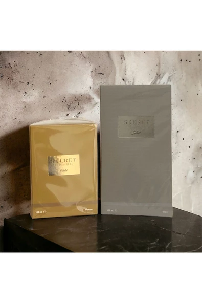 Secret Milano ERKEK PARFÜMÜ SİLVER 100 ML KADIN PARFÜMÜ GOLD 100 ML ürün görseli 1