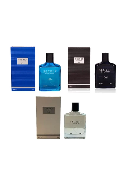 Secret Milano Secret Milano Blue, White, Black 100 ML Erkek  EDC ürün görseli 1
