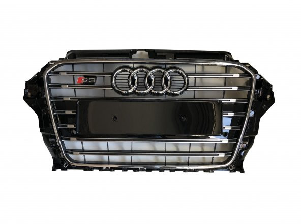AUDİ A3 8V S3 KROM SİYAH PANJUR 2013-2015 ürün görseli 1