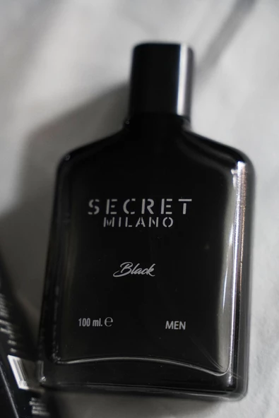 Secret Milano Black Erkek Parfümü - Resim 2