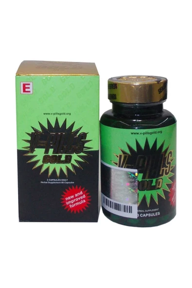 V-Pills Gold Bitkisel 60 Kapsül ürün görseli 1