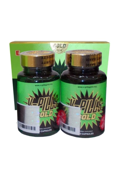 V-Pills Gold Bitkisel 60 Kapsül 2kutu - Resim 2