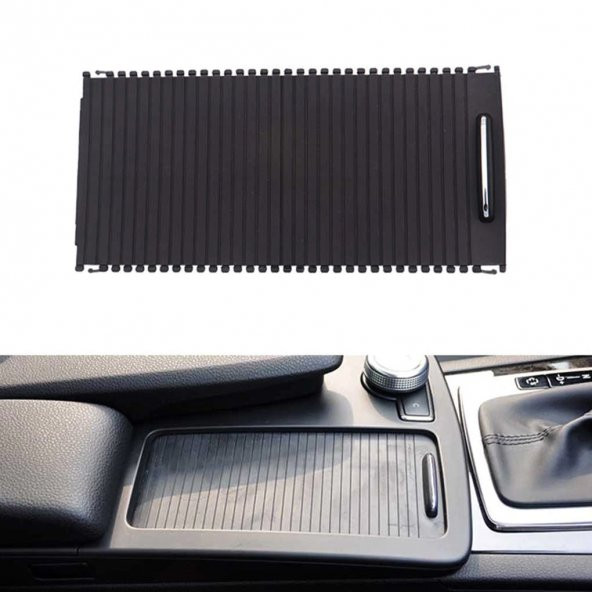 W204 W212 ORTA KONSOL SÜRGÜSÜ BARDAKLIK PERDESİ 2046807607 ürün görseli 1