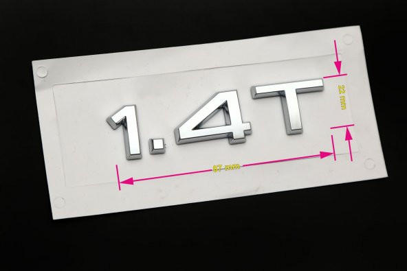 AUDİ 1.4T YAZI ürün görseli 1