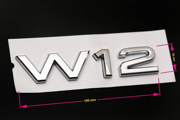 AUDI W12 YAZI ürün görseli 1