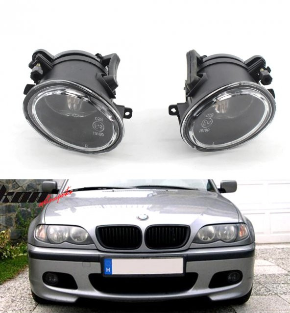 BMW E46 M-TECH SİS FARI SETİ 4 KAPI - Resim 3