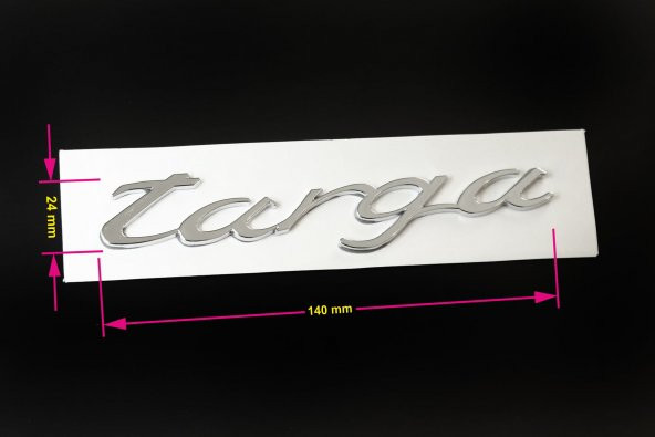 PORSCHE TARGA YAZI ürün görseli 1