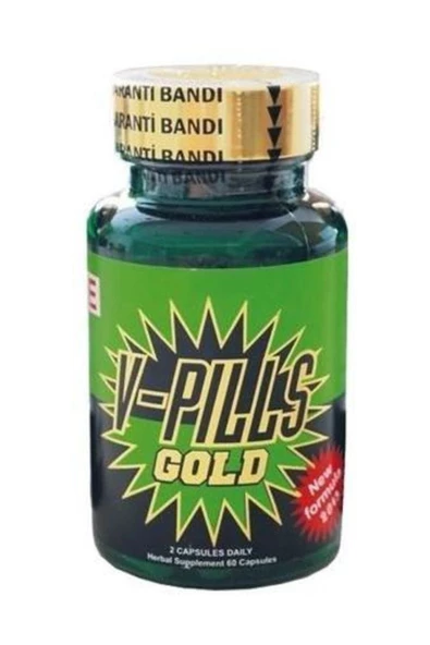 V-Pills Gold Bitkisel Kapsül ürün görseli 1