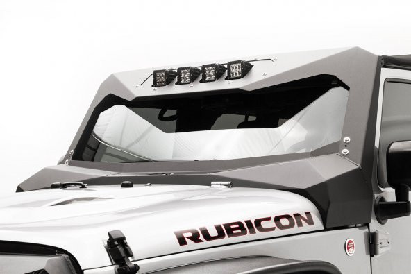 JEEP WRANGLER RUBİCON JK ARMOR METAL ÖN CAM ÇERÇEVESİ 2007-2017 ürün görseli 1