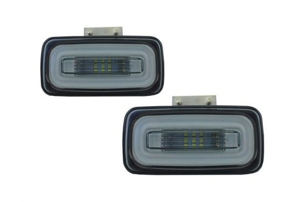 MERCEDES G SERİSİ W463 LEDLİ ARKA TAMPON REFLEKTÖRÜ SETİ FÜME ürün görseli 1