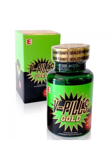 V-Pills Gold Bitkisel 60 Kapsül ürün görseli 1