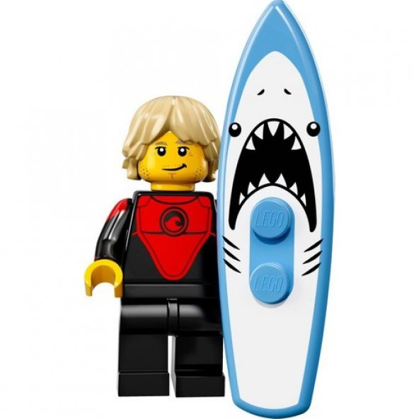 Lego Minifigür - Seri 17 - 71018 - 1 Professional Surfer ürün görseli 1