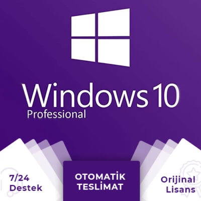 MICROSOFT Windows 10 Pro Lisans Anahtarı ürün görseli 1