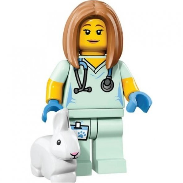 Lego Minifigür - Seri 17 - 71018 - 5 Veteriner ürün görseli 1