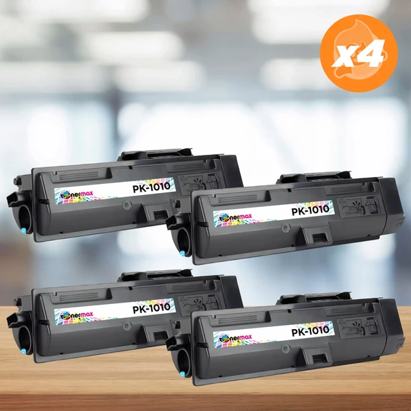 Utax PK-1010 Muadil Toner 4'lü Avantaj Paket / P3521 / P3522 / P3527 ürün görseli 1