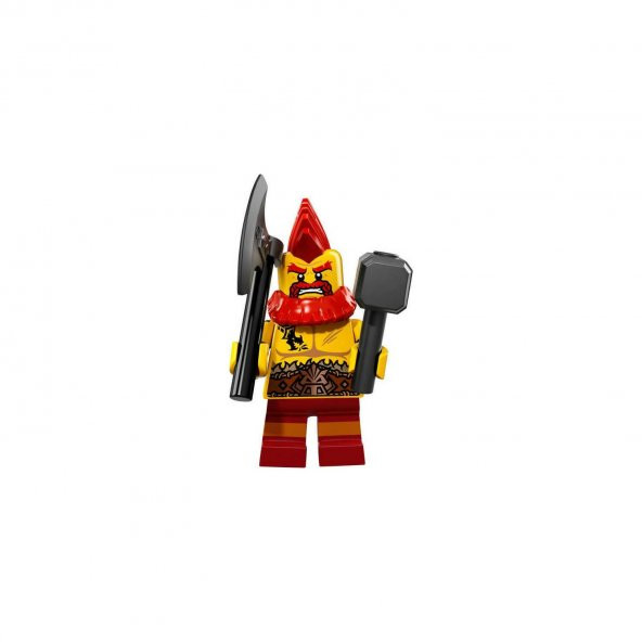 Lego Minifigür - Seri 17 - 71018 - 10 Battle Dwarf ürün görseli 1