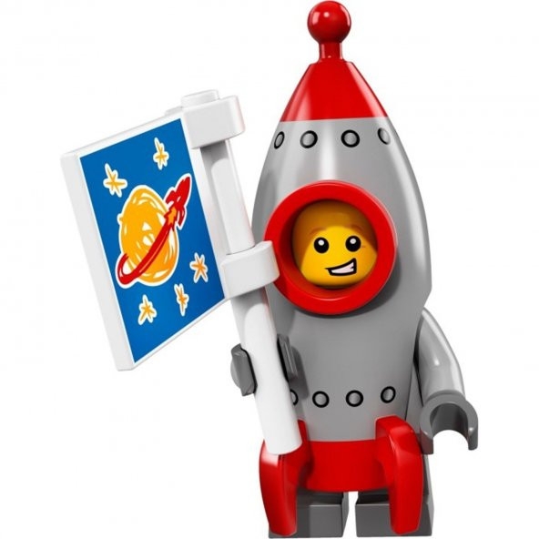 Lego Minifigür - Seri 17 - 71018 - 13 Rocket Boy ürün görseli 1