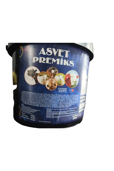 ASVET PREMİX 25 KG ürün görseli 1