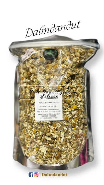 Yeni Mahsül Doğal Organik Papatya Çayı 250gr ürün görseli 1