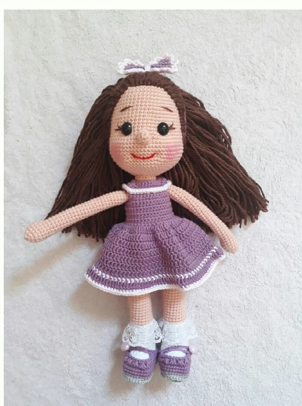 Fatoş Bebek Amigurumi Organik Oyuncak ürün görseli 1