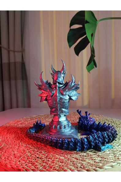 Handmade  Daedric Zırh Büstü - Resim 3