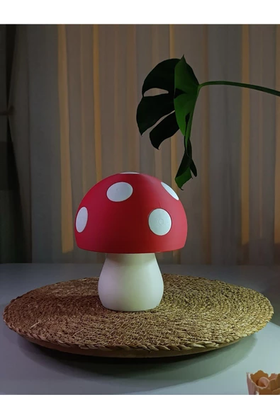 Handmade  Mantar Gece Lambası ürün görseli 1