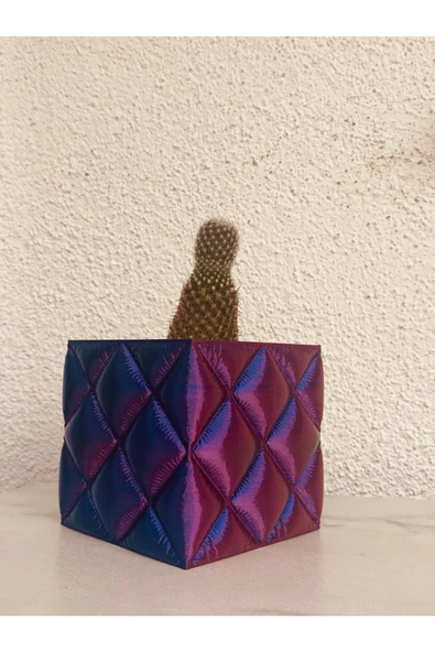 Handmade  3d Pofidik Saksı /vazo - Resim 3