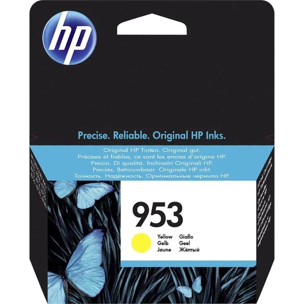 HP F6U14AE 953 SARI MUREKKEP KARTUSU 700 SAYFA ürün görseli 1