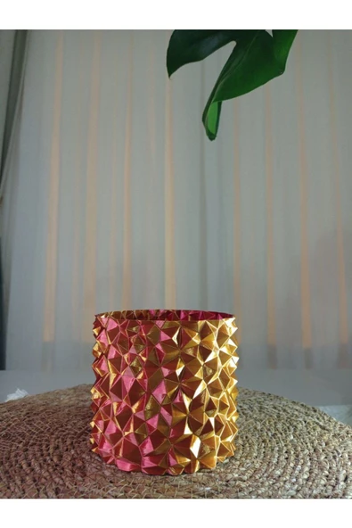 HANMADE  Küp Vazo/ Saksı - Resim 2