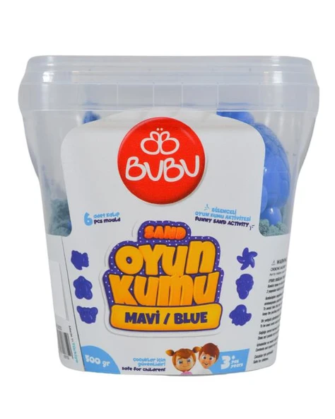 Bubu Kinetik Kum 500gr Mavi KU0020 ürün görseli 1