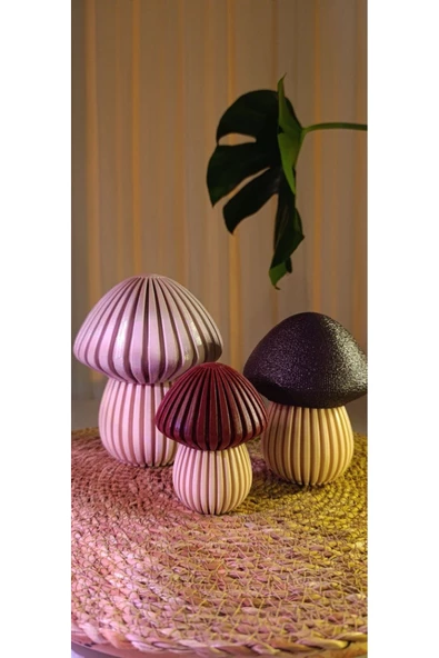 Handmade  Mantar Dekor - Resim 5