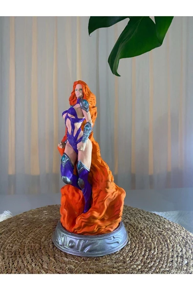 HANMADE  Starfire Diorama Heykeli - Resim 3