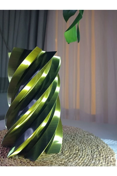 Handmade  Geometrik Vazo/ Saksı - Resim 2