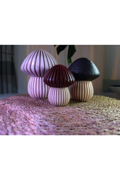 Handmade  Mantar Dekor - Resim 4
