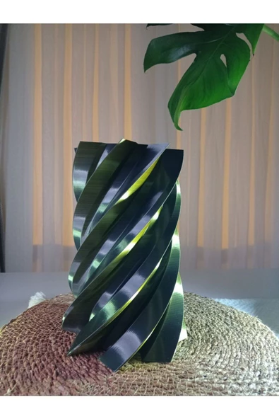 Handmade  Geometrik Vazo/ Saksı ürün görseli 1