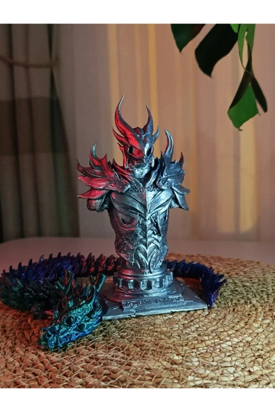 Handmade  Daedric Zırh Büstü - Resim 5