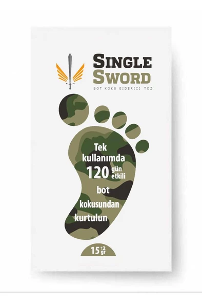 Single Sword Biohelp 120 Gün Etkili Ayak Koku Önleyicisi- En İyi Ayakkabı Koku Giderici ürün görseli 1
