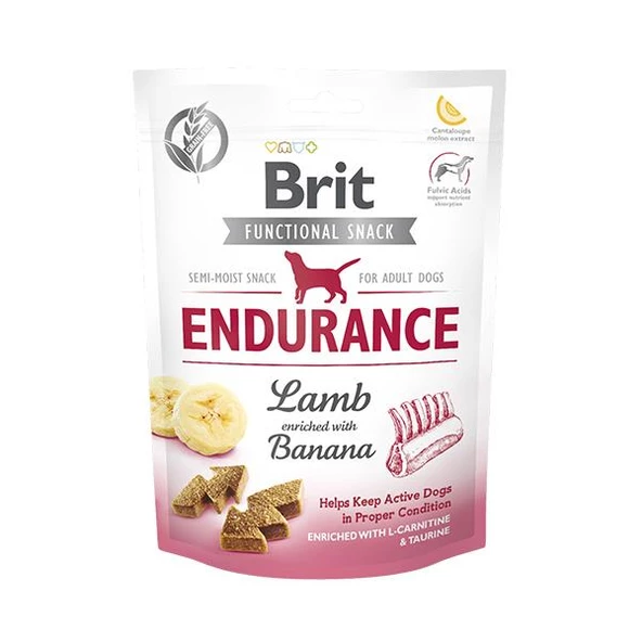 Brit Endurance Glutensiz Kuzu Etli ve Muzlu Köpek Ödülü 150 gr ürün görseli 1