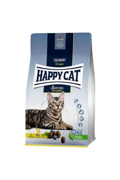 Happy Cat Land Geflügel Tavuklu Yetişkin Kedi Maması 10 KG ürün görseli 1