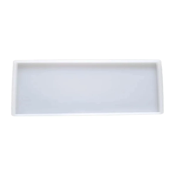 Epoksi Silikon Kalıp Tepsi Kalıbı YERLİ Dikdörtgen 14.5X38 CM ürün görseli 1