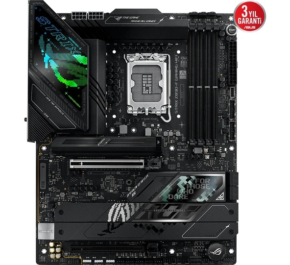ROG STRIX Z890-F GAMING WIFI Intel Z890 8600MHZ DDR5 LGA1851   DP HDMI 2xUSB4 5x M2 USB3.2 WiFi ürün görseli 1