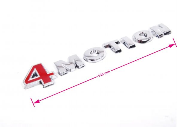VOLKSWAGEN 4 MOTION YAZI BÜYÜK TİP ürün görseli 1