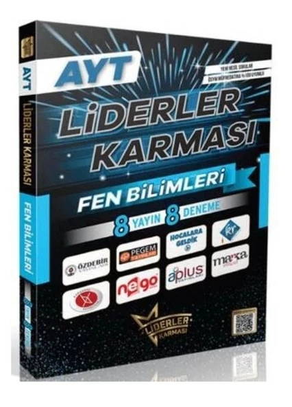 LİDERLER KARMASI AYT FEN BİLİMLERİ DENEMELERİ ürün görseli 1