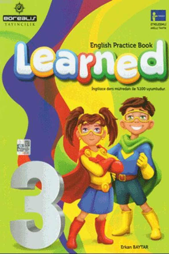 Borealıs 3.sınıf Learned Englısh Practıce Book ürün görseli 1